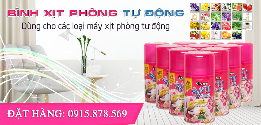 Bình xịt phòng tự động