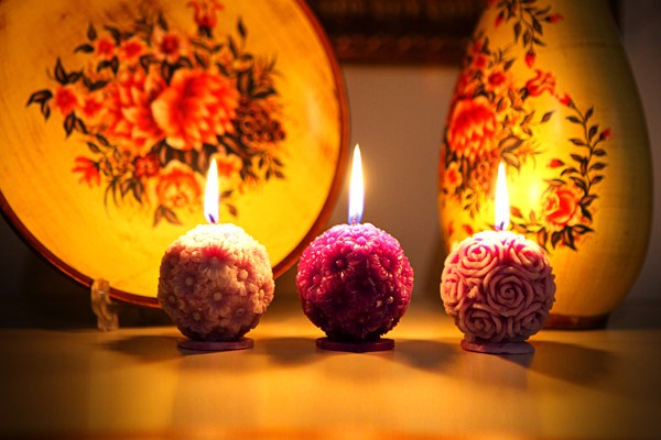 Sử dụng sáp thơm